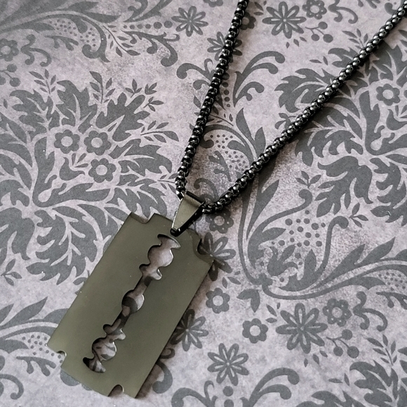 Other - Razor Blade Necklace